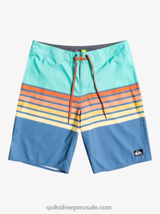 Quiksilver N8LNT1619 hombres piscina azul shorts de playa daily swell vision 20
