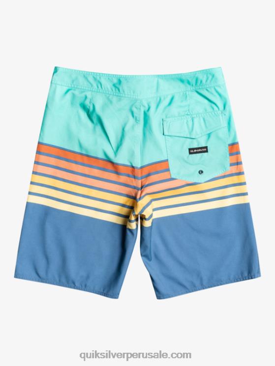 Quiksilver N8LNT1619 hombres piscina azul shorts de playa daily swell vision 20