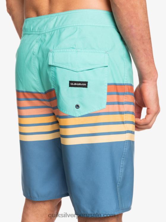 Quiksilver N8LNT1619 hombres piscina azul shorts de playa daily swell vision 20