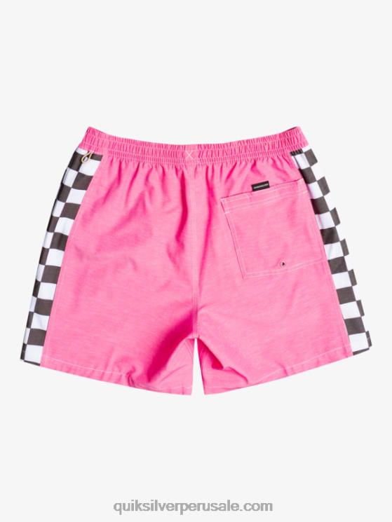 Quiksilver N8LNT1673 hombres Rosa impactante Hempstretch arco original 17 voleas