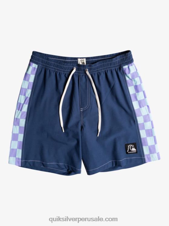 Quiksilver N8LNT1676 hombres insignias azules Hempstretch arco original 17 voleas