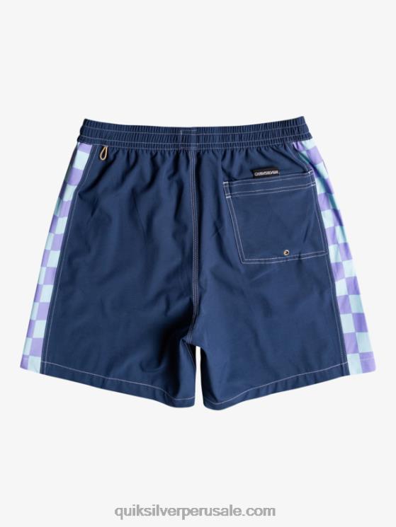 Quiksilver N8LNT1676 hombres insignias azules Hempstretch arco original 17 voleas