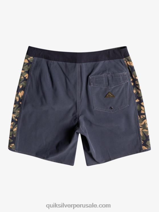 Quiksilver N8LNT1697 hombres negro shorts de playa surfsilk arch 18