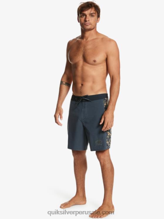 Quiksilver N8LNT1697 hombres negro shorts de playa surfsilk arch 18