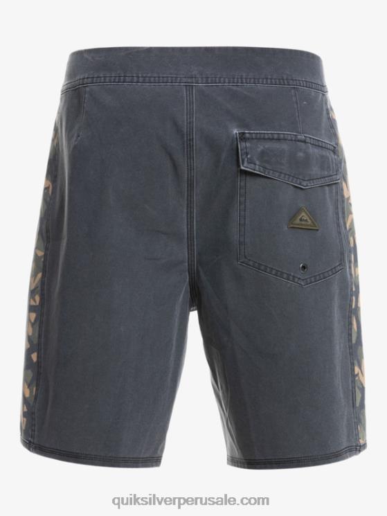 Quiksilver N8LNT1697 hombres negro shorts de playa surfsilk arch 18