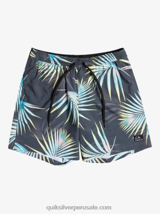 Quiksilver N8LNT1706 hombres pista ocean mix 17 voleas