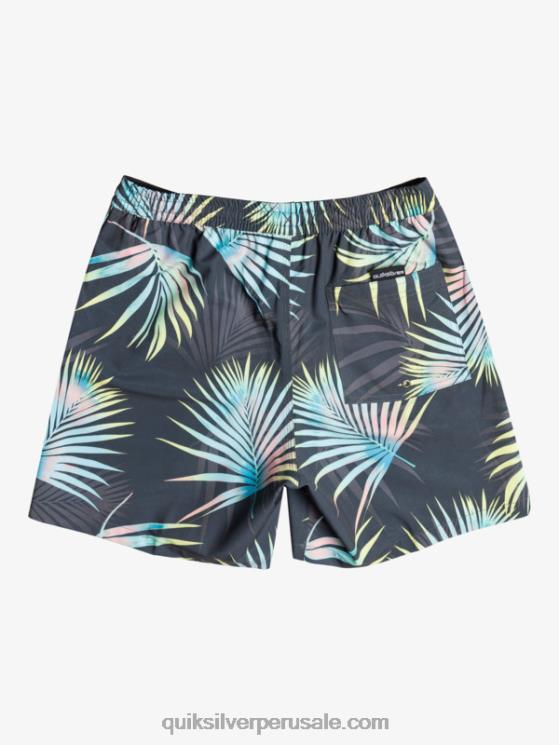 Quiksilver N8LNT1706 hombres pista ocean mix 17 voleas