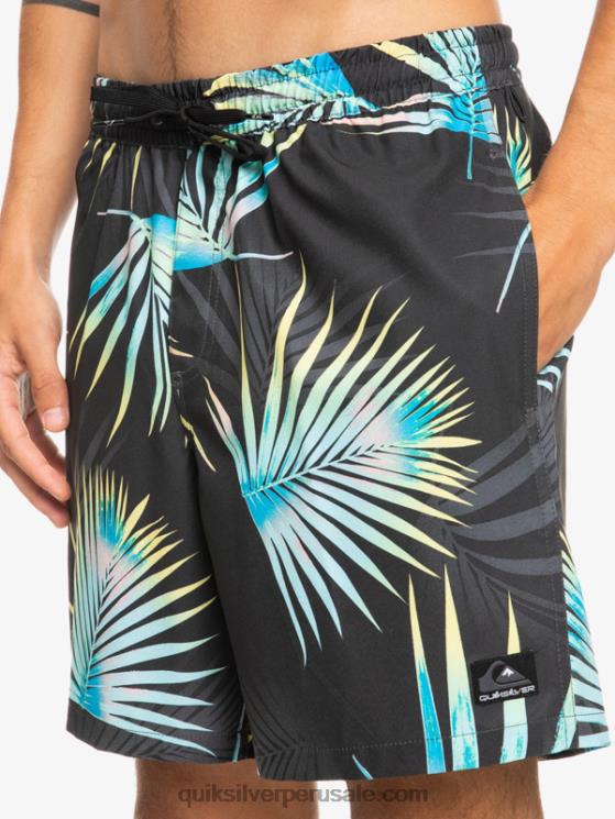 Quiksilver N8LNT1706 hombres pista ocean mix 17 voleas