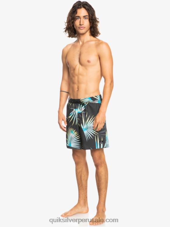 Quiksilver N8LNT1706 hombres pista ocean mix 17 voleas