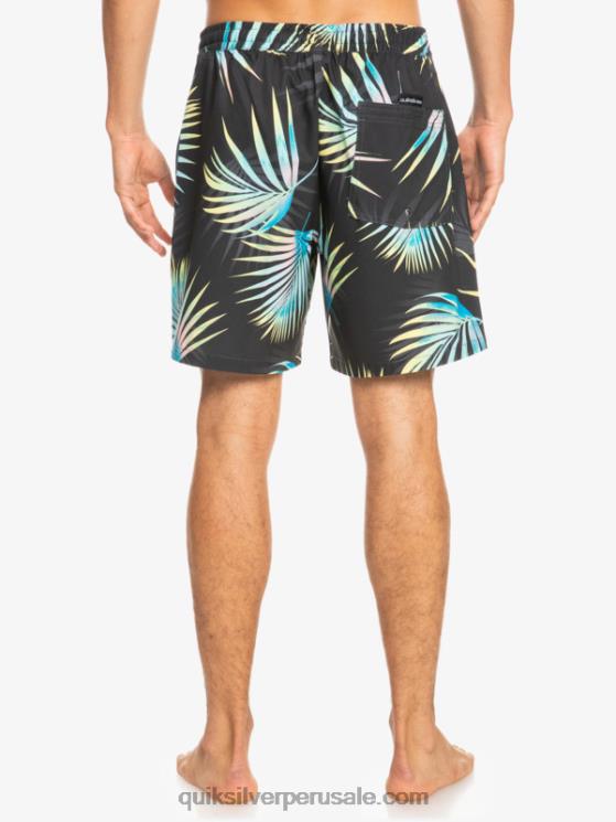 Quiksilver N8LNT1706 hombres pista ocean mix 17 voleas