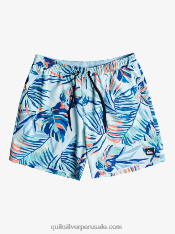 Quiksilver N8LNT1707 hombres agua helada ocean mix 17 voleas