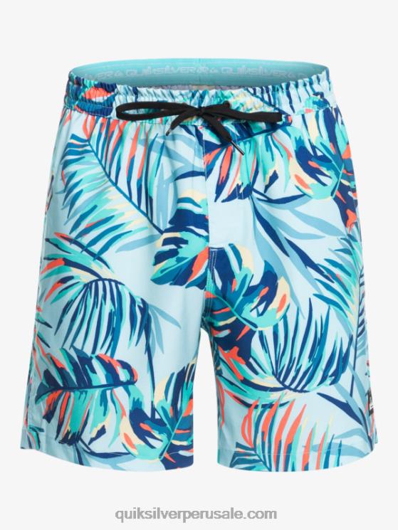 Quiksilver N8LNT1707 hombres agua helada ocean mix 17 voleas