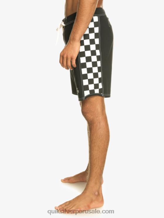Quiksilver N8LNT171 hombres negro shorts de playa arco 18 originales