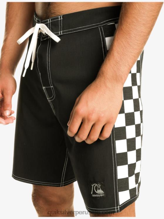 Quiksilver N8LNT171 hombres negro shorts de playa arco 18 originales