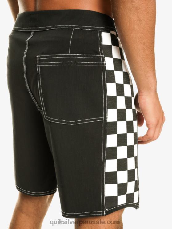 Quiksilver N8LNT171 hombres negro shorts de playa arco 18 originales