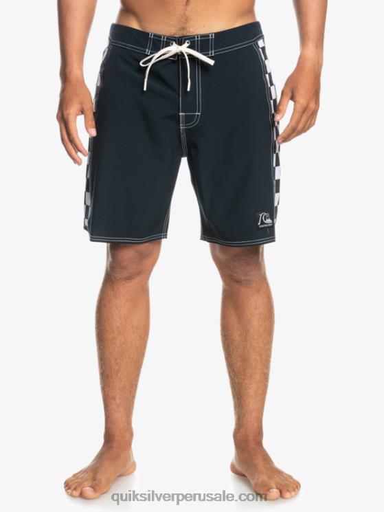 Quiksilver N8LNT1730 hombres negro shorts de playa arco 18 originales