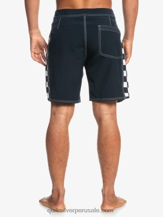 Quiksilver N8LNT1730 hombres negro shorts de playa arco 18 originales