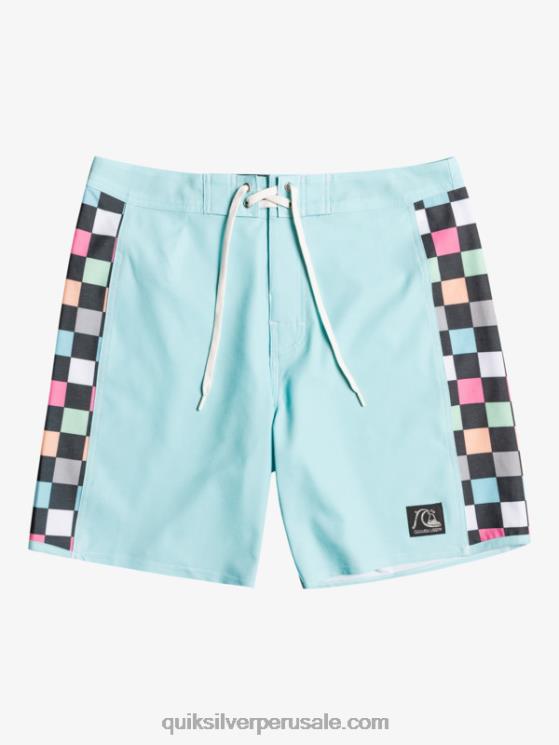 Quiksilver N8LNT1731 hombres Angel Azul shorts de playa arco 18 originales