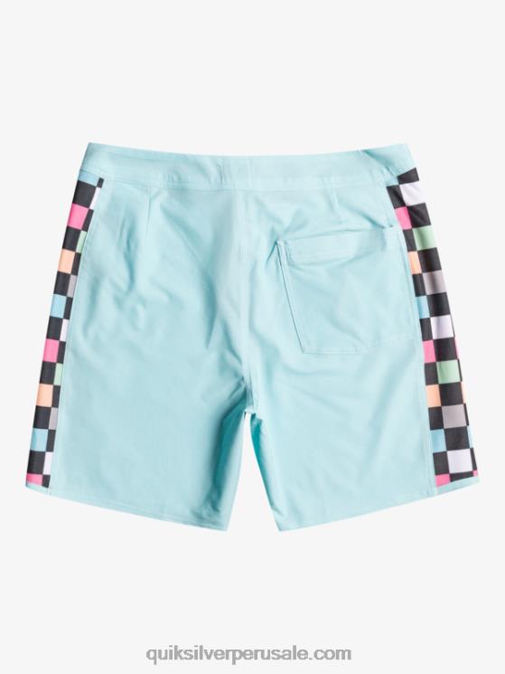 Quiksilver N8LNT1731 hombres Angel Azul shorts de playa arco 18 originales