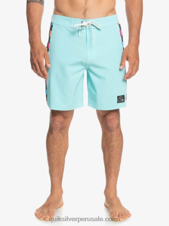 Quiksilver N8LNT1731 hombres Angel Azul shorts de playa arco 18 originales