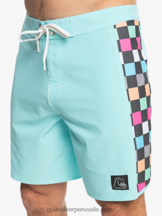 Quiksilver N8LNT1731 hombres Angel Azul shorts de playa arco 18 originales