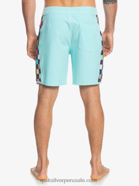 Quiksilver N8LNT1731 hombres Angel Azul shorts de playa arco 18 originales