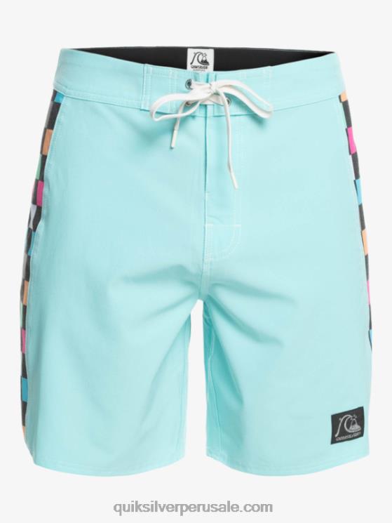 Quiksilver N8LNT1731 hombres Angel Azul shorts de playa arco 18 originales