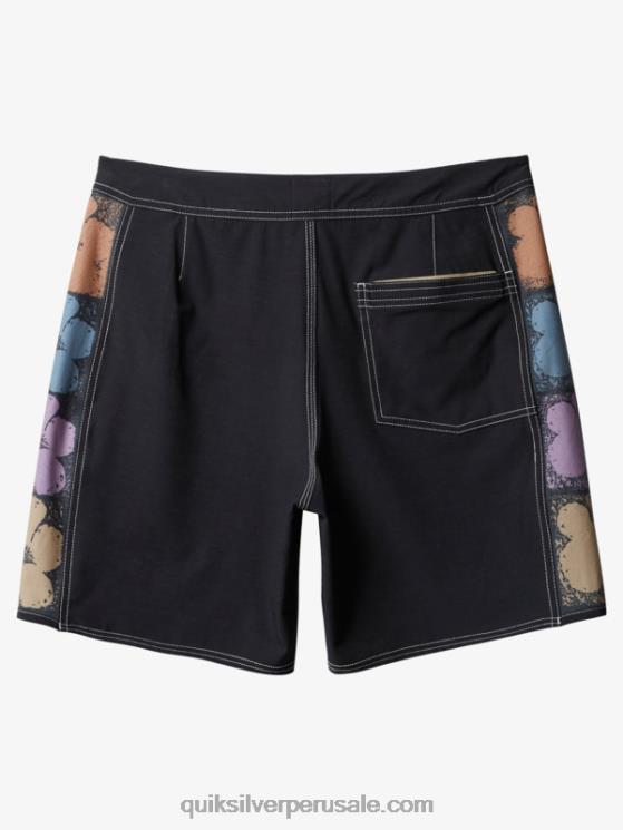 Quiksilver N8LNT1737 hombres negro shorts de playa arco 18 originales