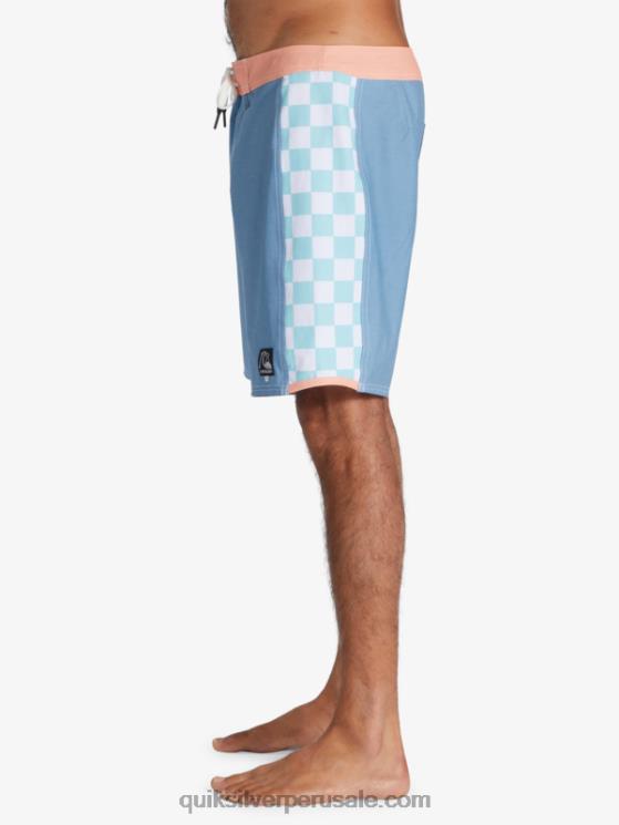 Quiksilver N8LNT1738 hombres capitanes azules shorts de playa arco 18 originales