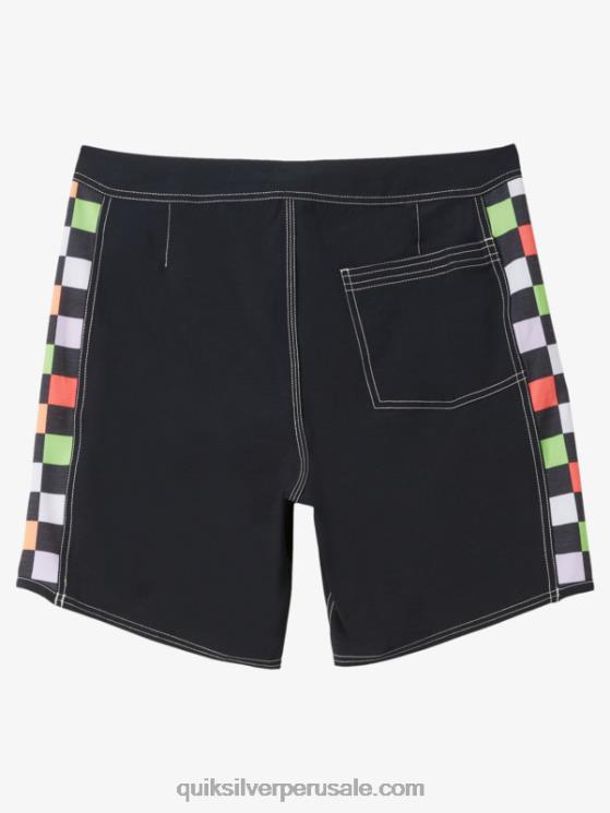Quiksilver N8LNT174 hombres negro shorts de playa arco 18 originales