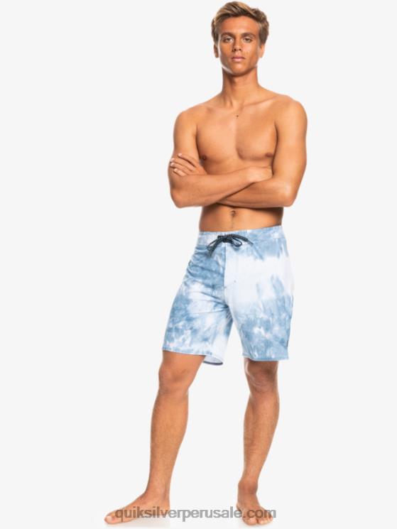 Quiksilver N8LNT1752 hombres puerto de mar surfsilk ribeteado 18 shorts de playa