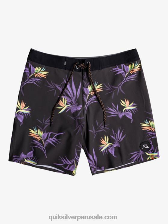 Quiksilver N8LNT1758 hombres pista shorts de playa surfsilk lavados 18