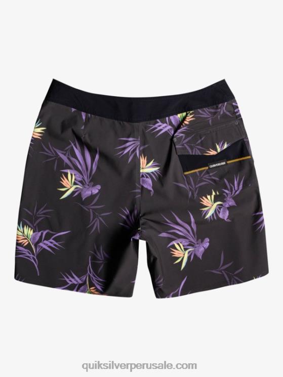 Quiksilver N8LNT1758 hombres pista shorts de playa surfsilk lavados 18
