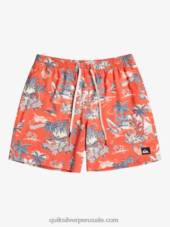 Quiksilver N8LNT1766 hombres hotel paradiso - aurora roja hotel paradiso 17 voleas