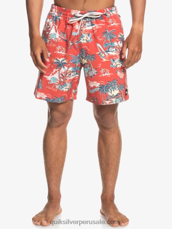 Quiksilver N8LNT1766 hombres hotel paradiso - aurora roja hotel paradiso 17 voleas