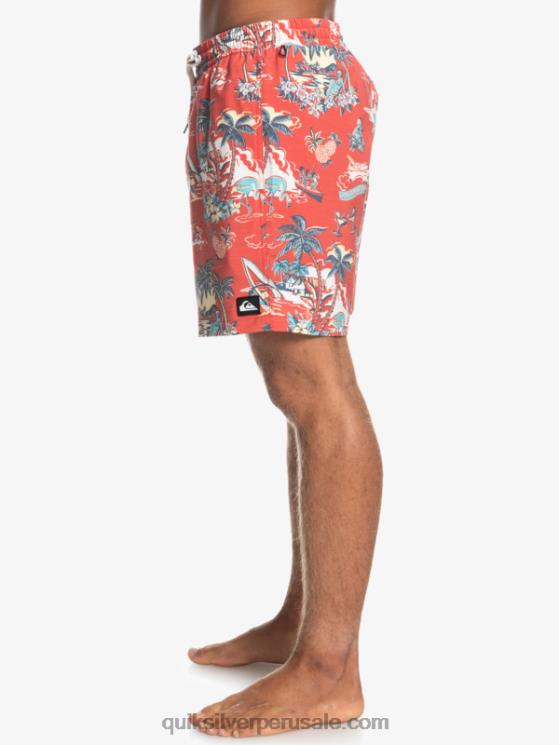 Quiksilver N8LNT1766 hombres hotel paradiso - aurora roja hotel paradiso 17 voleas