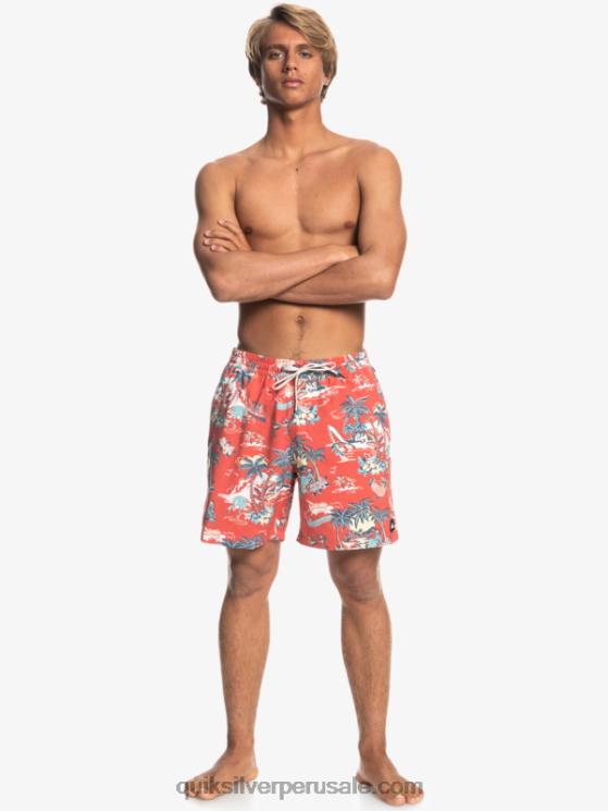 Quiksilver N8LNT1766 hombres hotel paradiso - aurora roja hotel paradiso 17 voleas