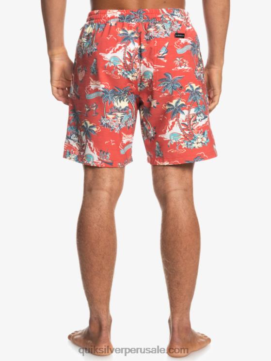 Quiksilver N8LNT1766 hombres hotel paradiso - aurora roja hotel paradiso 17 voleas