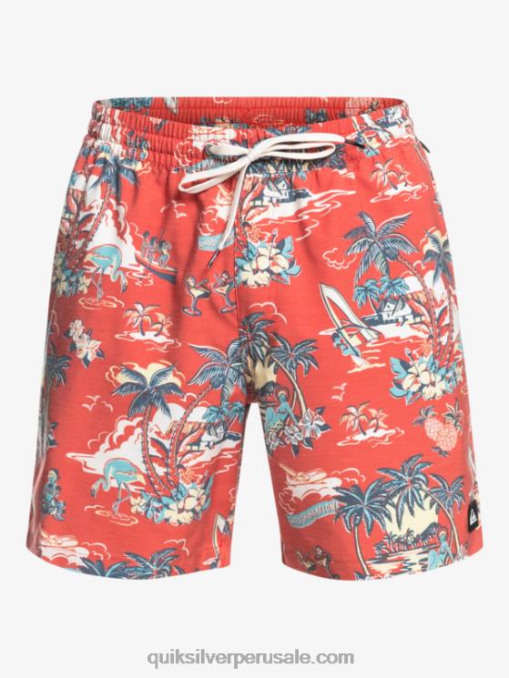 Quiksilver N8LNT1766 hombres hotel paradiso - aurora roja hotel paradiso 17 voleas