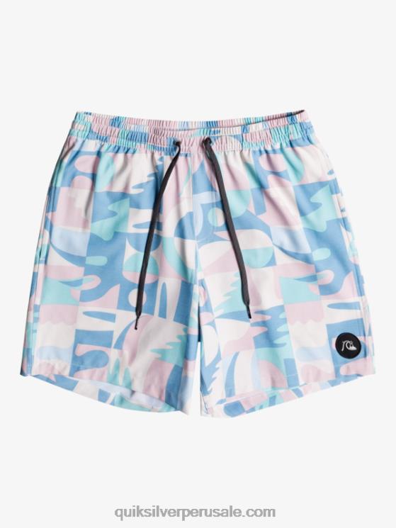 Quiksilver N8LNT1777 hombres abedul mezclar uds 17 voleas