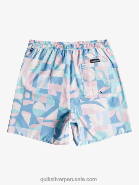 Quiksilver N8LNT1777 hombres abedul mezclar uds 17 voleas