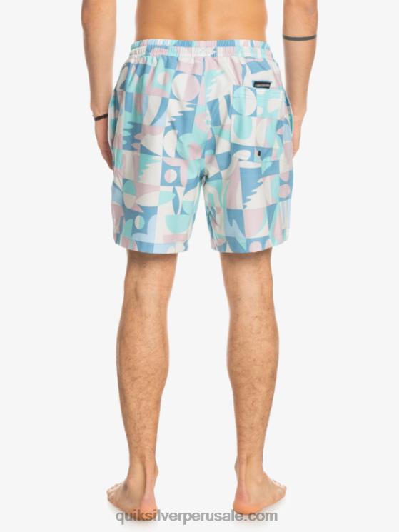 Quiksilver N8LNT1777 hombres abedul mezclar uds 17 voleas