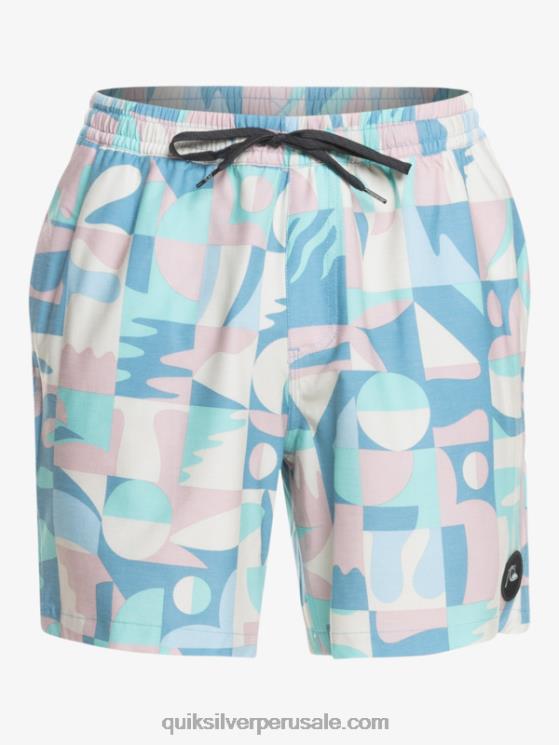 Quiksilver N8LNT1777 hombres abedul mezclar uds 17 voleas