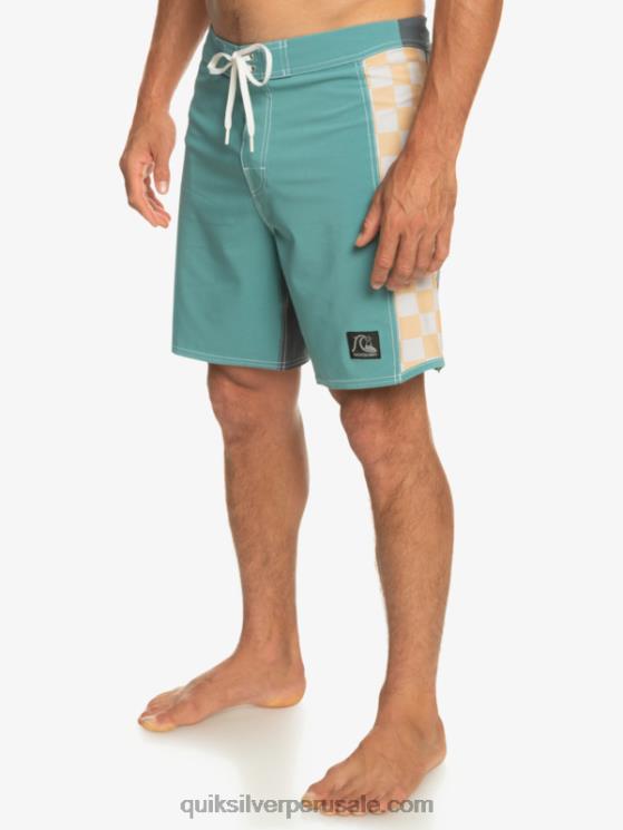 Quiksilver N8LNT177 hombres azul bretaña shorts de playa arco 18 originales