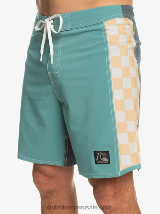 Quiksilver N8LNT177 hombres azul bretaña shorts de playa arco 18 originales