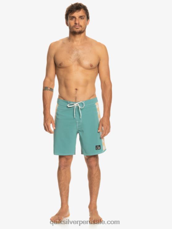 Quiksilver N8LNT177 hombres azul bretaña shorts de playa arco 18 originales