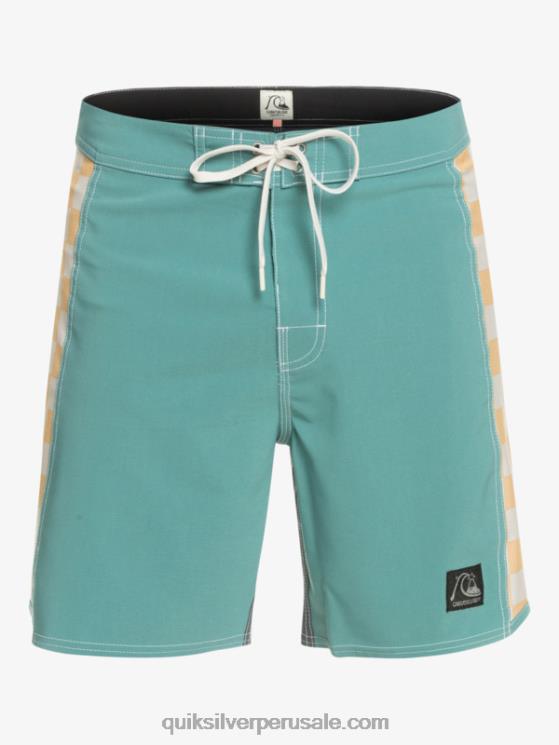 Quiksilver N8LNT177 hombres azul bretaña shorts de playa arco 18 originales