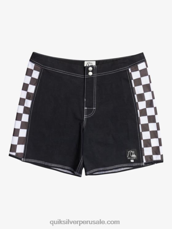Quiksilver N8LNT1780 hombres negro shorts de playa arco 16 originales