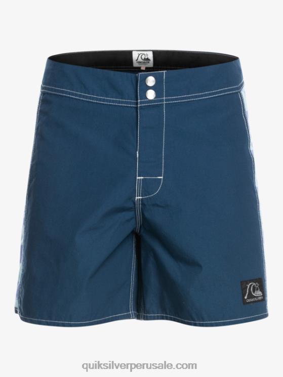 Quiksilver N8LNT1783 hombres insignias azules shorts de playa arco 16 originales