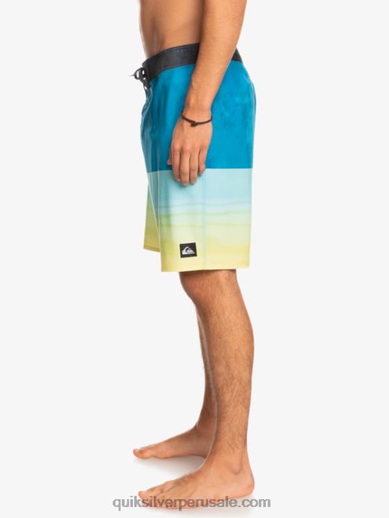 Quiksilver N8LNT1799 hombres puerto marítimo surfsilk cinco-0 19 shorts de playa